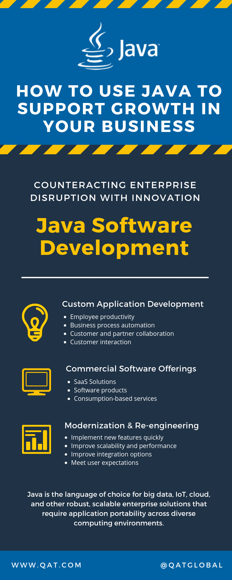 Java Software Development Disruption Innovation
